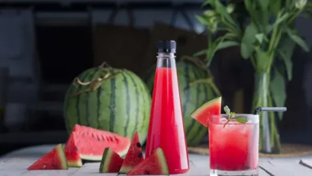 Ảnh hưởng của tỷ lệ phối trộn đến chất lượng của nước dưa hấu - dâu tằm lên men