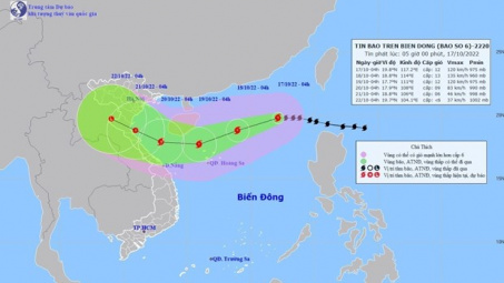 Công điện về ứng phó bão số 6 (bão NESAT)