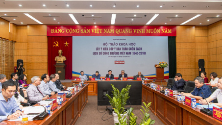 Lấy ý kiến góp ý bản thảo cuốn sách Lịch sử Công Thương Việt Nam (1945-2010)