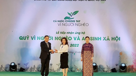 Vnsteel chung tay vì người nghèo - Góp sức “Hành trình hy vọng”