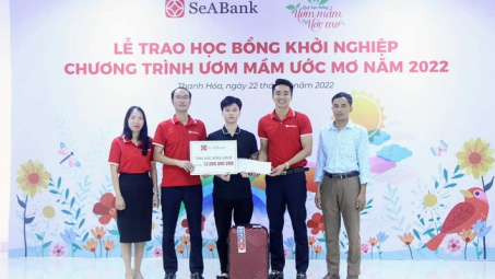 14 em học sinh do SeABank đỡ đầu đã tốt nghiệp THPT quốc gia năm 2022