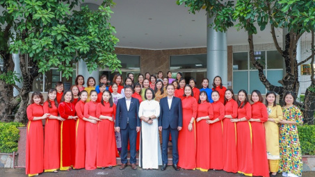 Than Thống Nhất - TKV hưởng ứng “Tuần lễ Áo dài” năm 2022