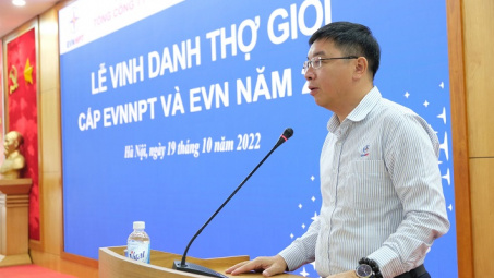 EVNNPT tổ chức vinh danh thí sinh đạt Thợ giỏi cấp EVN năm 2022