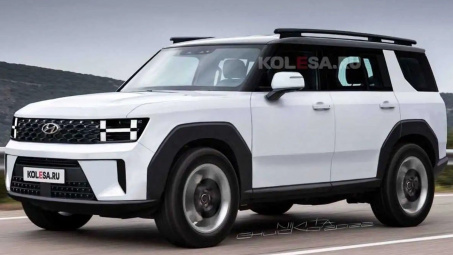 Xem trước Hyundai Santa Fe thế hệ tiếp theo qua ảnh dựng