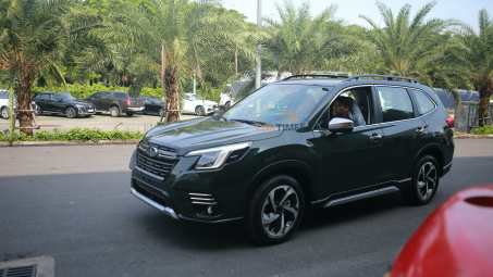 Subaru Forester 2023 phiên bản nâng cấp sẽ trình làng tại Triển lãm ô tô Việt Nam 2022