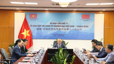 Kỳ họp lần thứ 11 Ủy ban Hợp tác kinh tế thương mại Việt Nam - Trung Quốc