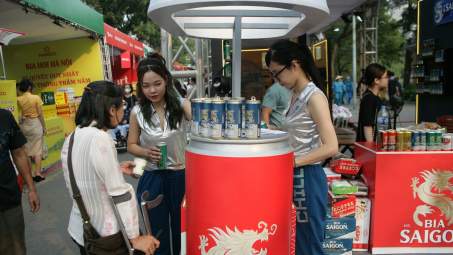 Bia Saigon nổi bật tại Lễ hội tự hào hàng Việt Nam - Tinh hoa hàng Việt Nam