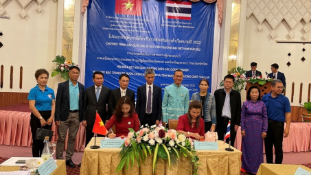 Kết nối giao thương giữa các doanh nghiệp khu vực Bắc Trung Bộ (Việt Nam) và tỉnh Mukdahan (Thái Lan)