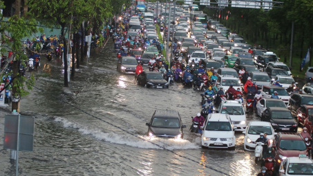 Ô tô điện có đi đường ngập nước được không?