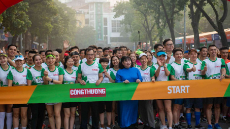Gần 800 người tham gia Giải chạy “Race for Green Life - Lối sống xanh cho một tương lai bền vững”