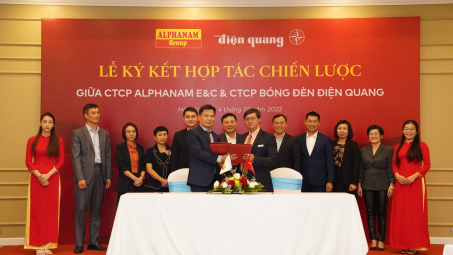 Điện Quang ký kết thỏa thuận hợp tác chiến lược với Alphanam E&C