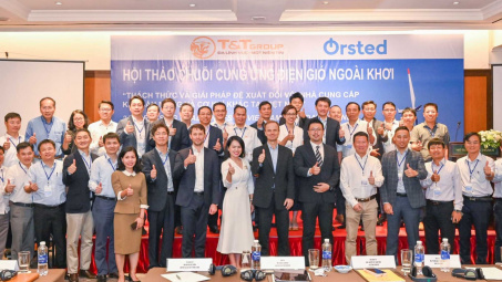 Ørsted - T&T Group thúc đẩy xây dựng chuỗi cung ứng điện gió ngoài khơi