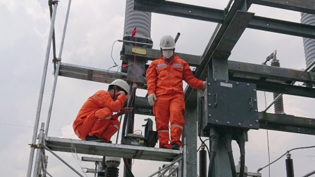 Đóng điện đưa vào vận hành dự án cải tạo nhánh rẽ 110kV trạm Intel