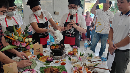 Công đoàn PINACO: Rộn ràng Hội thi "Siêng năng vào bếp”