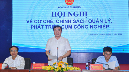 Tiếp tục hoàn thiện về cơ chế, chính sách phát triển các Cụm công nghiệp