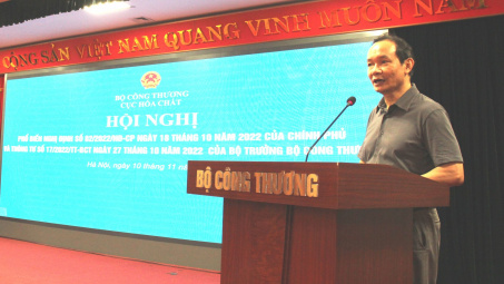 Cục Hóa chất - Bộ Công Thương: Phổ biến Nghị định số 82/2022/NĐ-CP và Thông tư số 17/2022/TT-BCT