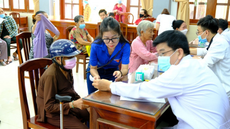 Đoàn Thanh niên PVOIL tổ chức chương trình an sinh xã hội tại tỉnh Tiền Giang