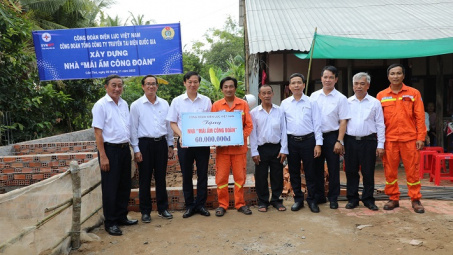 Ý nghĩa thiết thực và nhân văn từ “Mái ấm công đoàn”
