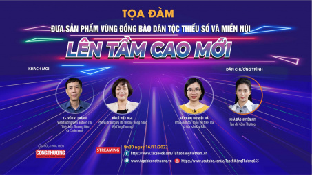 [TRỰC TUYẾN] Đưa sản phẩm vùng đồng bào dân tộc thiểu số và miền núi lên tầm cao mới