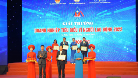 Công ty Cổ phần Tiên Hưng - “Doanh nghiệp tiêu biểu vì Người lao động” năm 2022