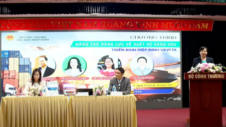 Nâng cao hiệu quả thực hiện quy định xuất xứ hàng hóa theo Hiệp định UKVFTA