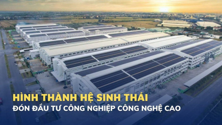 Hình thành hệ sinh thái đón đầu tư vào công nghiệp công nghệ cao