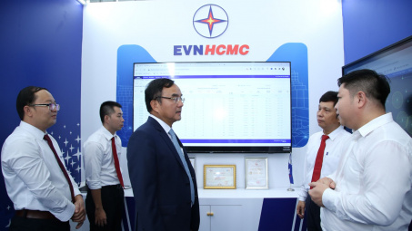 EVNHCMC giới thiệu các sản phẩm sáng tạo tại Hội nghị Khoa học và Công nghệ Điện lực năm 2022