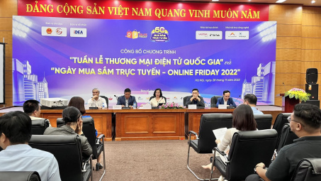 Công bố Tuần lễ thương mại điện tử quốc gia và Ngày mua sắm trực tuyến Online Friday 2022