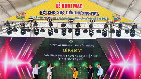 Sóc Trăng ra mắt Sàn giao dịch thương mại điện tử