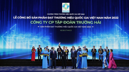 THACO được vinh danh Thương hiệu Quốc gia Việt Nam lần thứ 6