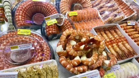 10 tháng, xuất khẩu thuỷ sản đạt 9,5 tỷ USD