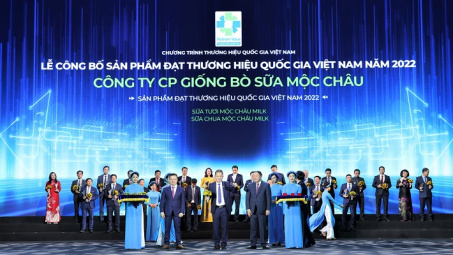 Vinamilk - Thương hiệu trị giá 2,8 tỷ đô tiếp tục được vinh danh thương hiệu Quốc gia 2022-2024