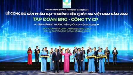 Tập đoàn BRG có 4 thương hiệu được vinh danh “Thương hiệu Quốc gia Việt Nam năm 2022”