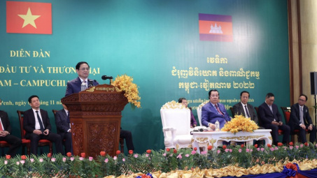 Tăng cường tính kết nối, bổ trợ giữa 2 nền kinh tế Việt Nam và Campuchia