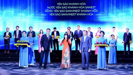 Yến sào Khánh Hòa lần thứ 3 được tôn vinh Thương hiệu quốc gia Việt Nam