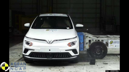 VinFast VF e34 EV đạt 4 sao ASEAN NCAP