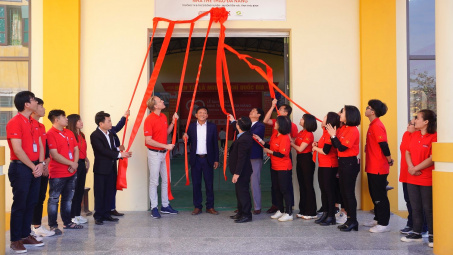 Central Retail tài trợ nhà thi đấu thể thao đa năng 2 tỷ đồng tại Thái Bình