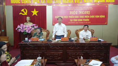 Bình Phước tích cực triển khai Cuộc vận động Người Việt Nam ưu tiên dùng hàng Việt Nam