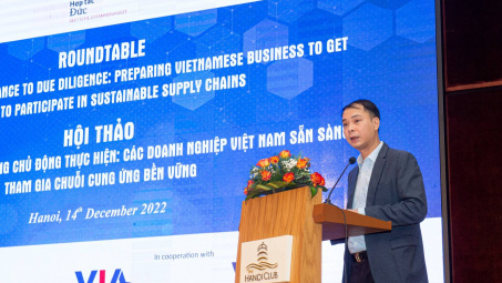 Để doanh nghiệp Việt sẵn sàng tham gia chuỗi cung ứng bền vững toàn cầu