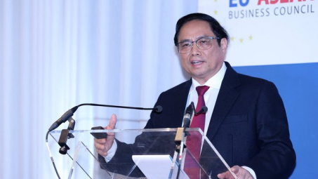 5 thông điệp của Thủ tướng tại Hội nghị Thượng đỉnh Kinh doanh ASEAN - EU