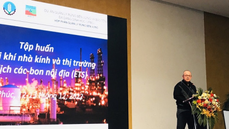 Tập huấn phát thải khí nhà kính và thị trường giao dịch các-bon nội địa (ETS)