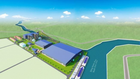 Triển khai Dự án Nhà máy Điện sinh khối Hậu Giang