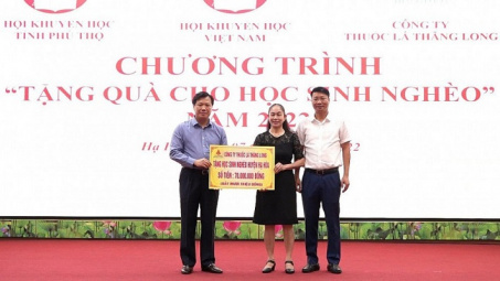 Công tác thiện nguyện tại Công ty Thuốc lá Thăng Long