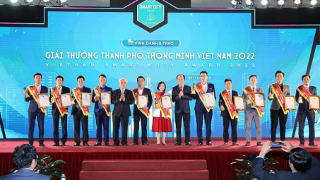 EVNICT đạt “Giải thưởng Thành phố thông minh Việt Nam 2022”