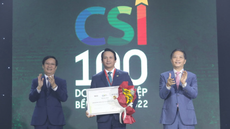 BIDV - Top 10 Doanh nghiệp bền vững lĩnh vực thương mại - dịch vụ