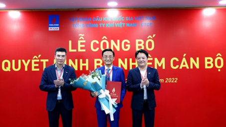 PV GAS công bố quyết định bổ nhiệm Phó Tổng giám đốc Trần Nhật Huy