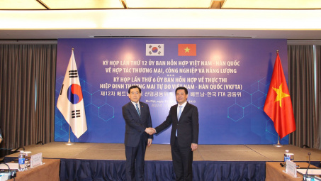 Cụ thể hóa quan hệ đối tác chiến lược toàn diện Việt Nam - Hàn Quốc trong lĩnh vực thương mại, công nghiệp, năng lượng