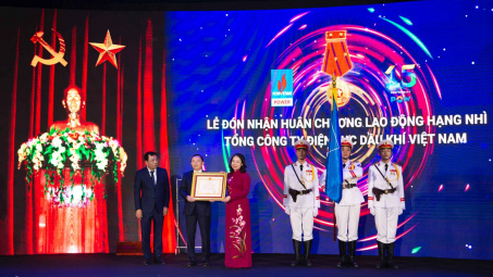 PV Power đón nhận Huân chương Lao động hạng Nhì