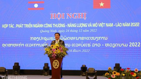 [TIN ẢNH] Hội nghị hợp tác phát triển ngành Công Thương - Năng lượng và Mỏ Việt Nam - Lào 2022