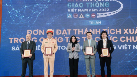 Trao giải Cuộc thi Sáng kiến an toàn giao thông Việt Nam 2022